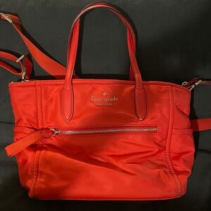 Kate Spade Vibrant Red Tote Bag